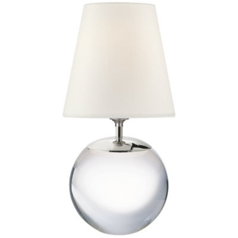 Terri Crystal Bedside Table Lamp (15" H)