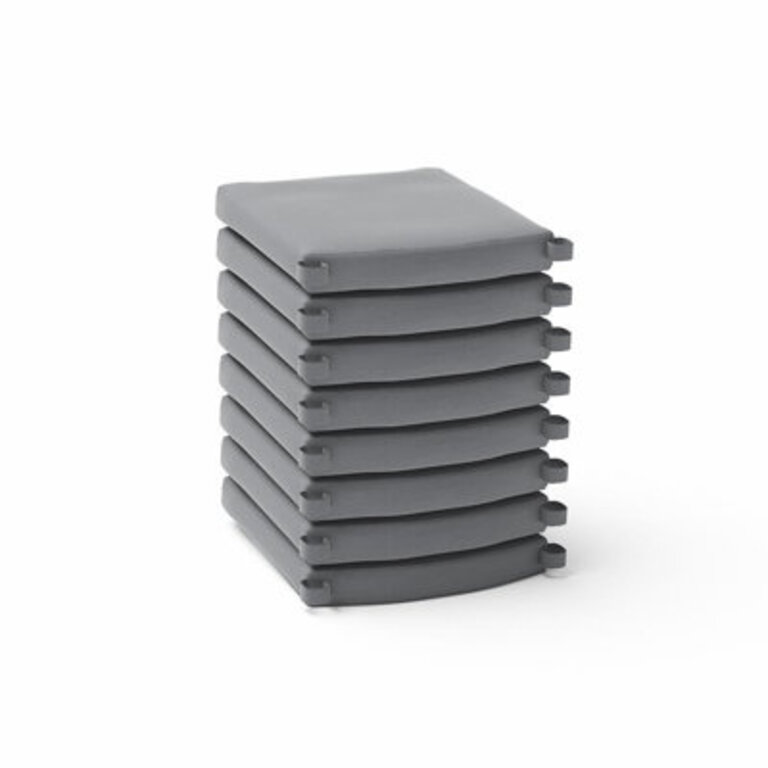 Outdoor Dining Chair Cushion Color: Charcoal