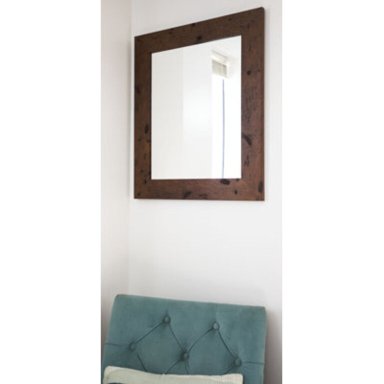 Traditional Accent Mirror Size: 29.5" H x 35.5" W