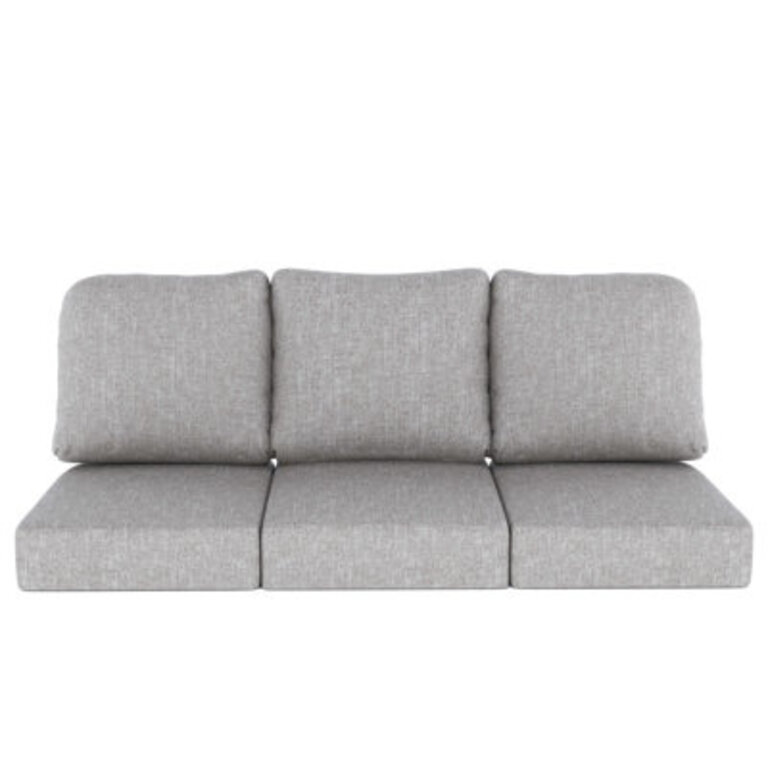 Outdoor Sunbrella Sofa Seat/Back Cushion Cushion Color: Canvas Granite Sunbrella® Canvas (Single Cushion)
