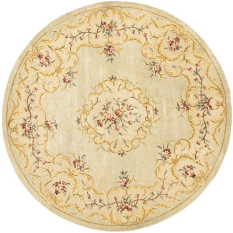 Molter Hand Tufted Wool Southwestern Rug Rug Size: Round 8'