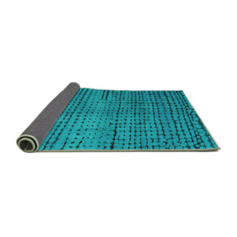 Abstract 4394 Turquoise Area Rugs Rug Size: Rectangle 5' x 7'