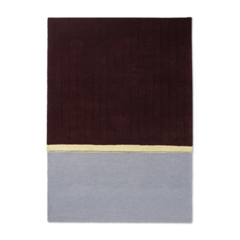 Decor Rectangle Estella Hand Tufted Wool Area Rug in Black/Blue Rug Size: Rectangle 5'3" x 7'6"