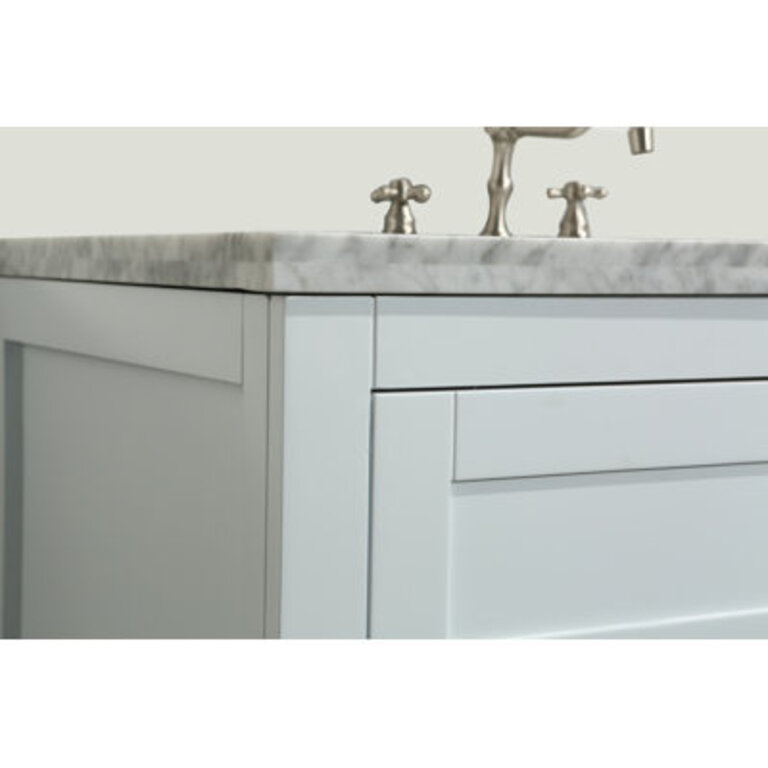 Clamart 36" Single Bathroom Vanity Set Base Finish: White