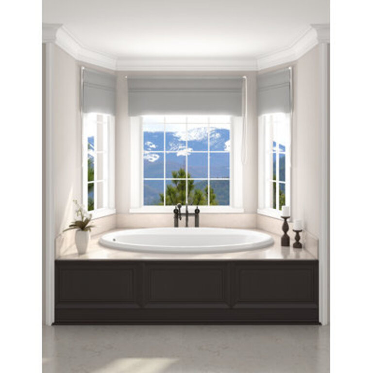 Signature® 60" x 42" Drop In Bathtub Color: White