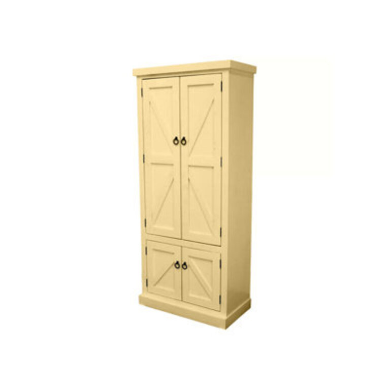 Blissfield 75" Kitchen Pantry Finish: Rustic Driftwood