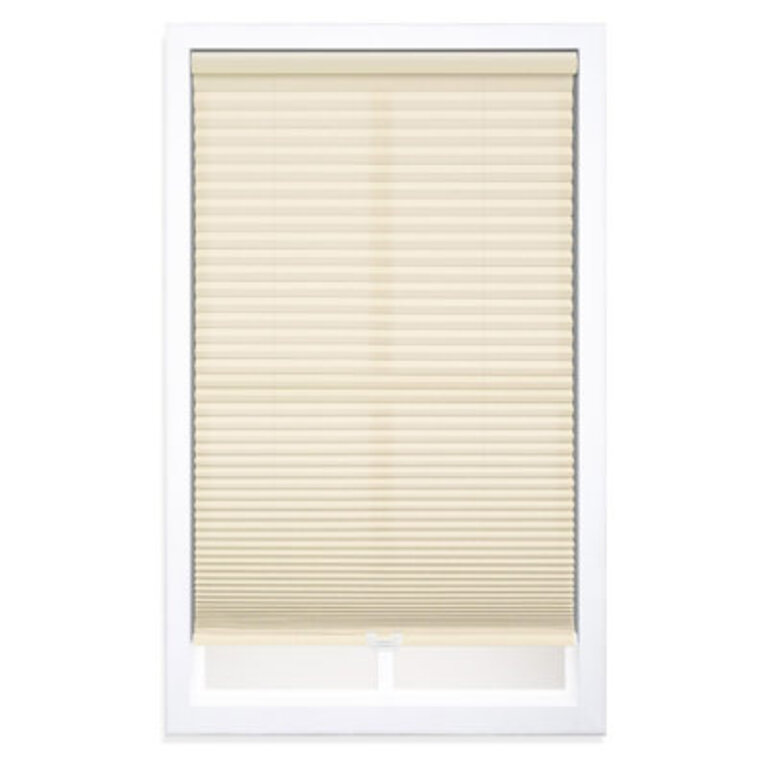 Ecohome 72" L Semi-Sheer Honeycomb Shade Finish: Alabaster, Blind Size: 28"W x  72"L