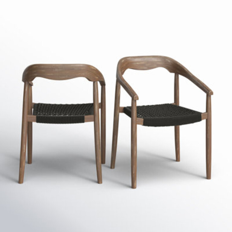 Jayda Stacking Patio Dining Armchair