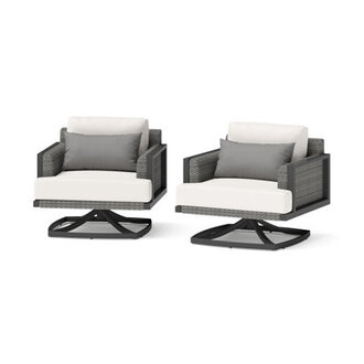 Layden Swivel Patio Chair with Sunbrella Cushions