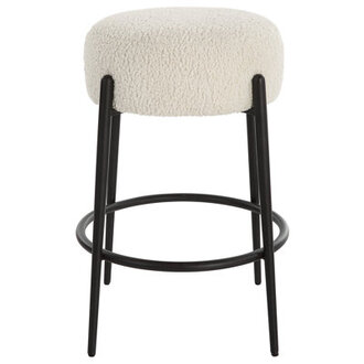 George Oliver Kava Plush Counter Stool