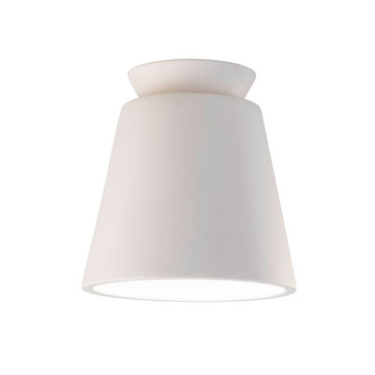 Logan 1 - Light 7.5" LED Flush Mount Fixture Finish: Matte White