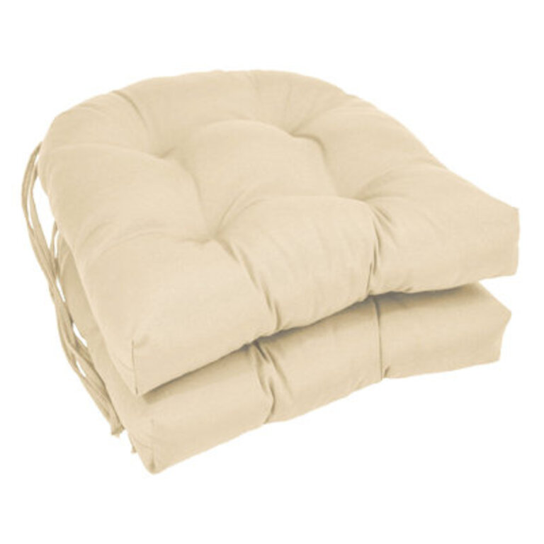 IndoorDining Chair Cushion Color: Natural