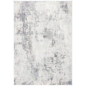 Tyra Ivory/Gray Area Rug Rug Size: Rectangle 9' x 12'