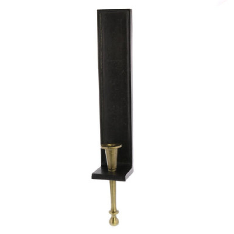 Taper Tall Metal Wall Sconce