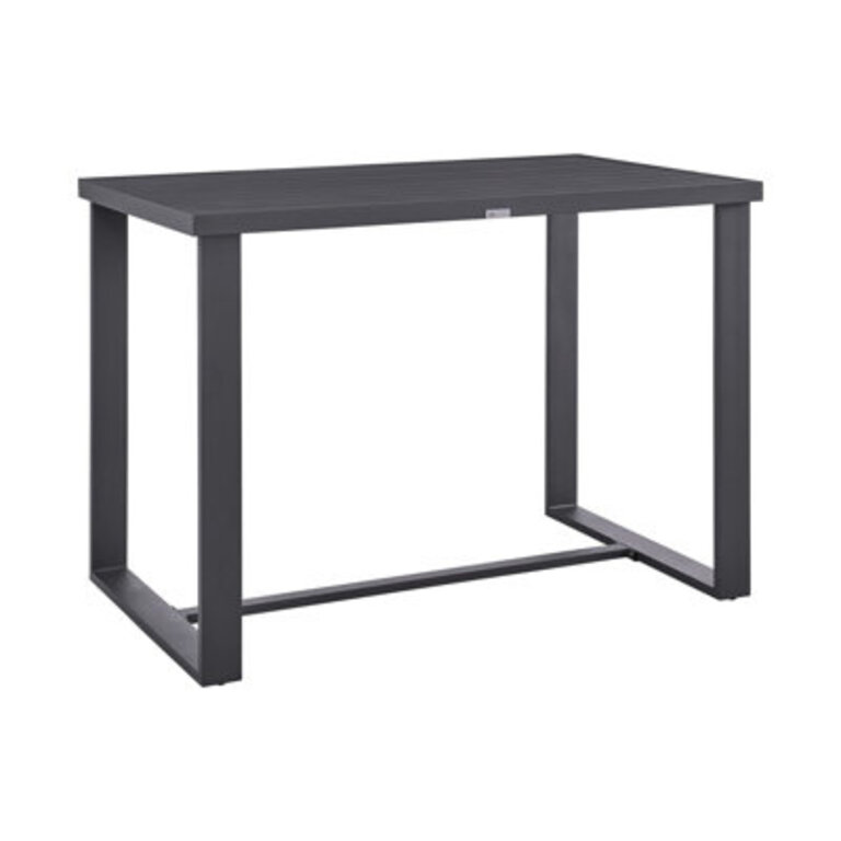 Elza Metal 6 - Person Rectangle Dining Table