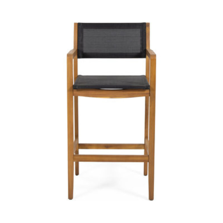 Outdoor Acacia 30" Patio Bar Stool
