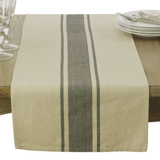 Hambrook Banded Table Runner Size: 72" x 16"