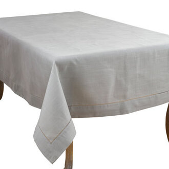 Cargill Classic Hemstitched Everyday Tablecloth Size: 104" L x 70" W