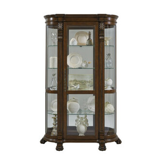Foxcroft Lighted Curio Cabinet