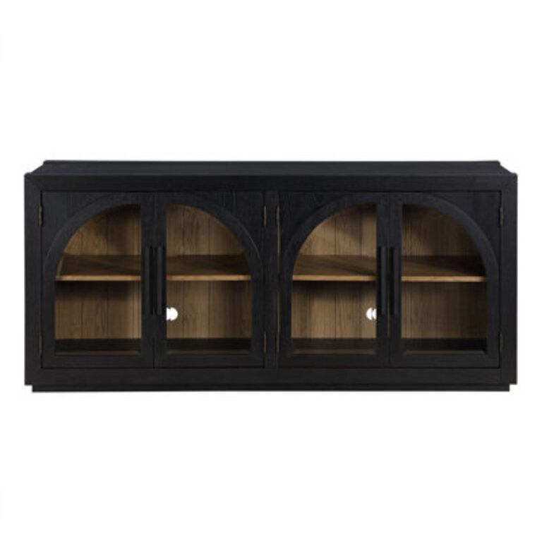 Lixy 70'' Sideboard Media Console Color: Black
