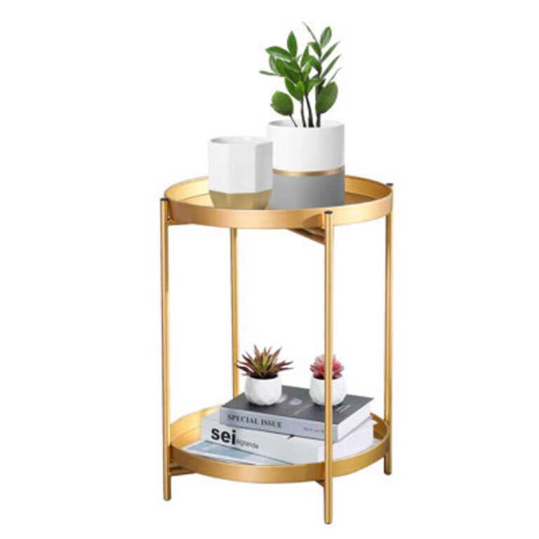 End Table Color: Gold