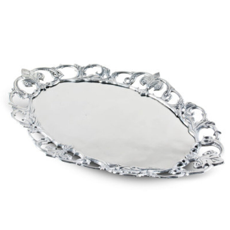 Fleur De Lis Serving Tray