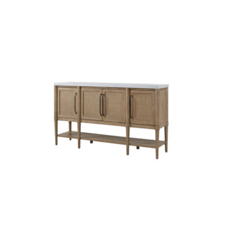 Citrus Heights 38.75" 4-Door Server W/ Cement Top
