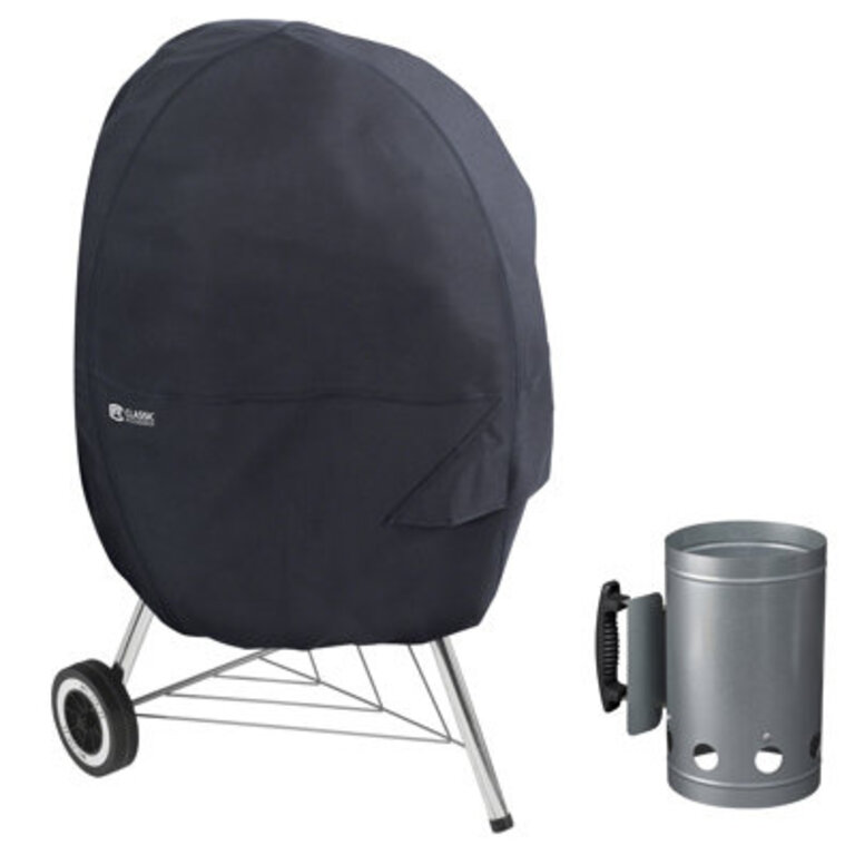 Charcoal Grill Classic Accessories Kettle Grill Cover Fits up to 26.5" Size: 43"H x 30"W x 30"D