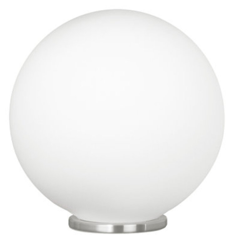 Mia Globe Table Lamp Base Color: Silver, Size: 8.25" H x 7.87" W x 7.87" D