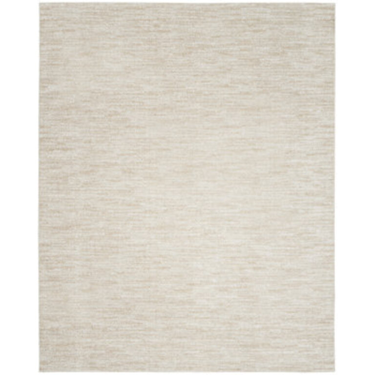 Nourison Essentials Ivory/Beige Area Rug Rug Size: Rectangle 10' x 14'