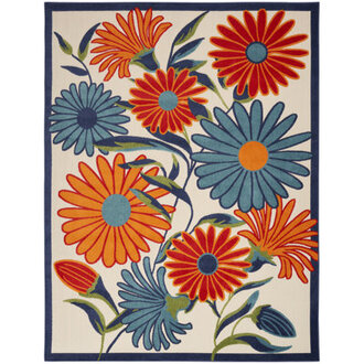 Isalia 7'10" X 10'6" Multicolor Contemporary Rug