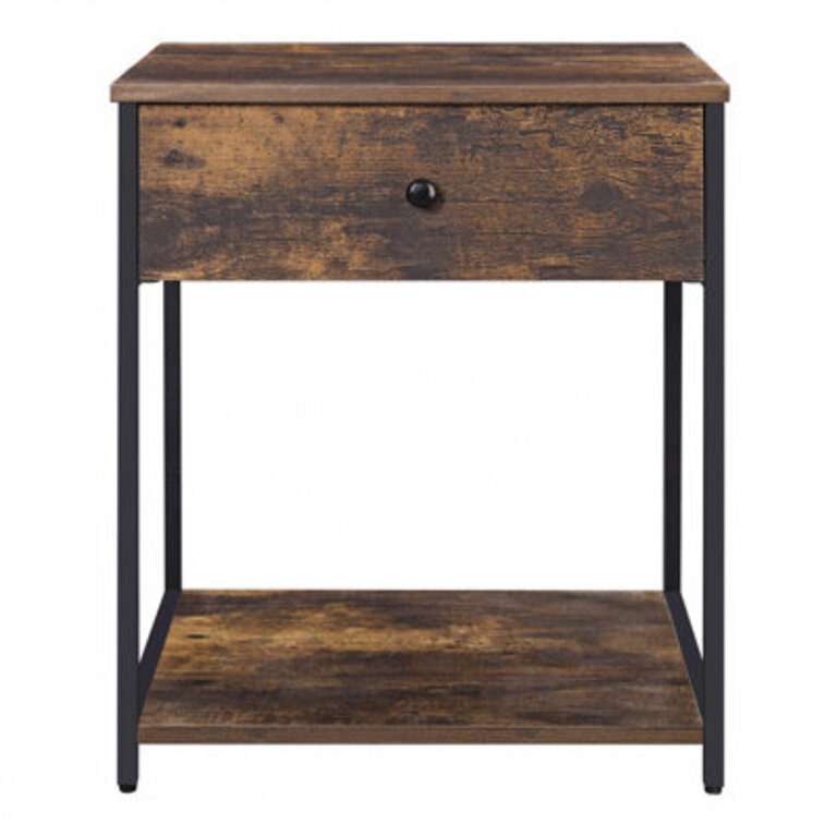 Silvio 1 - Fabric Drawer Nightstand, Shop Sustainably
