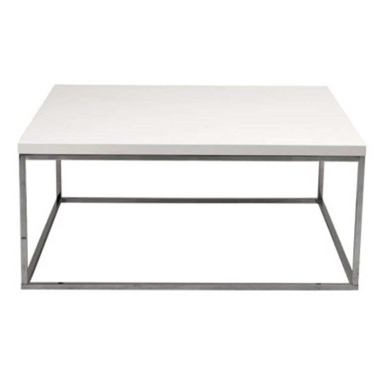 Gabriele Coffee Table Color: White Lacquer