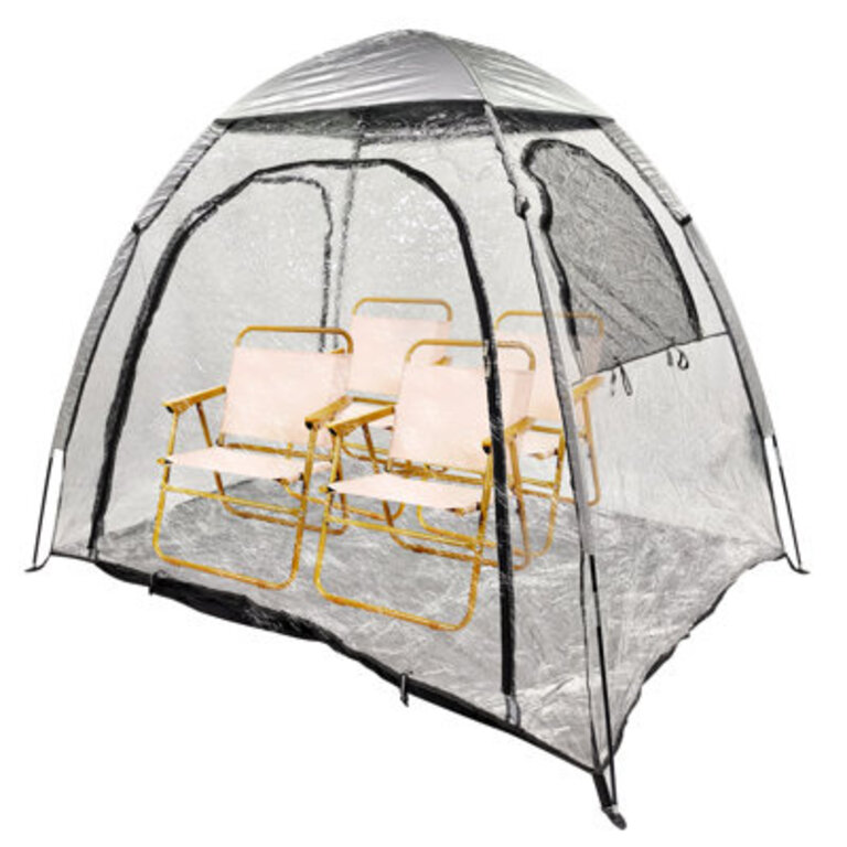 Clear View Sports Tent With Detachable Top Cover And Sealed Floor Perfect For Outdoor Enthusiasts