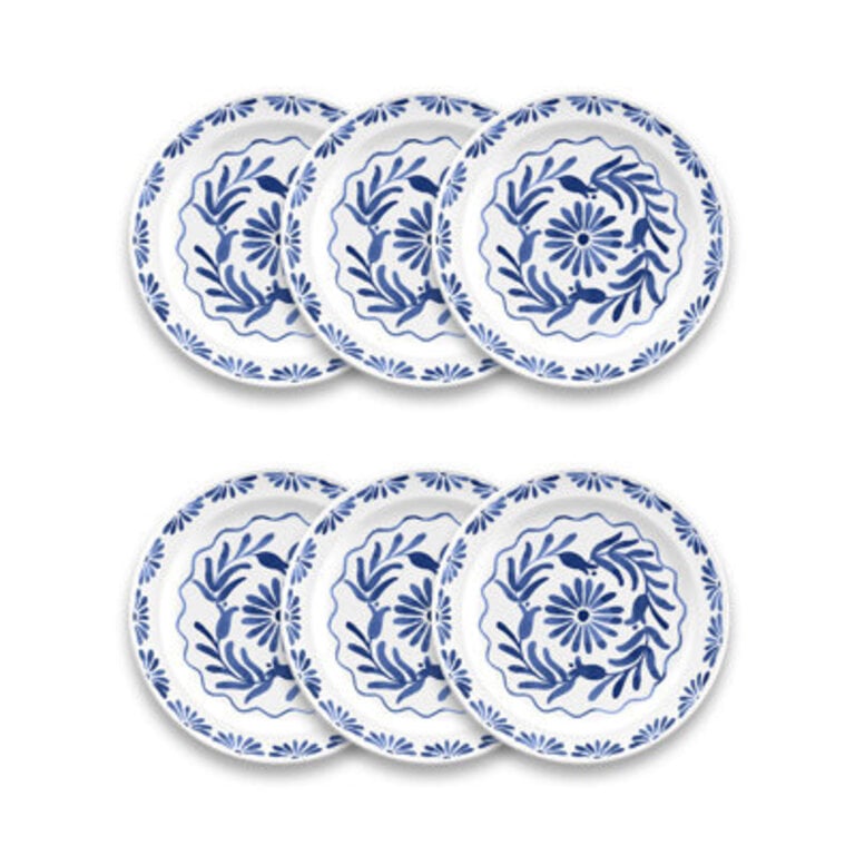 Birch Lane™ Azul Salad Plate, 8.5” X 0.7” Set Of 6