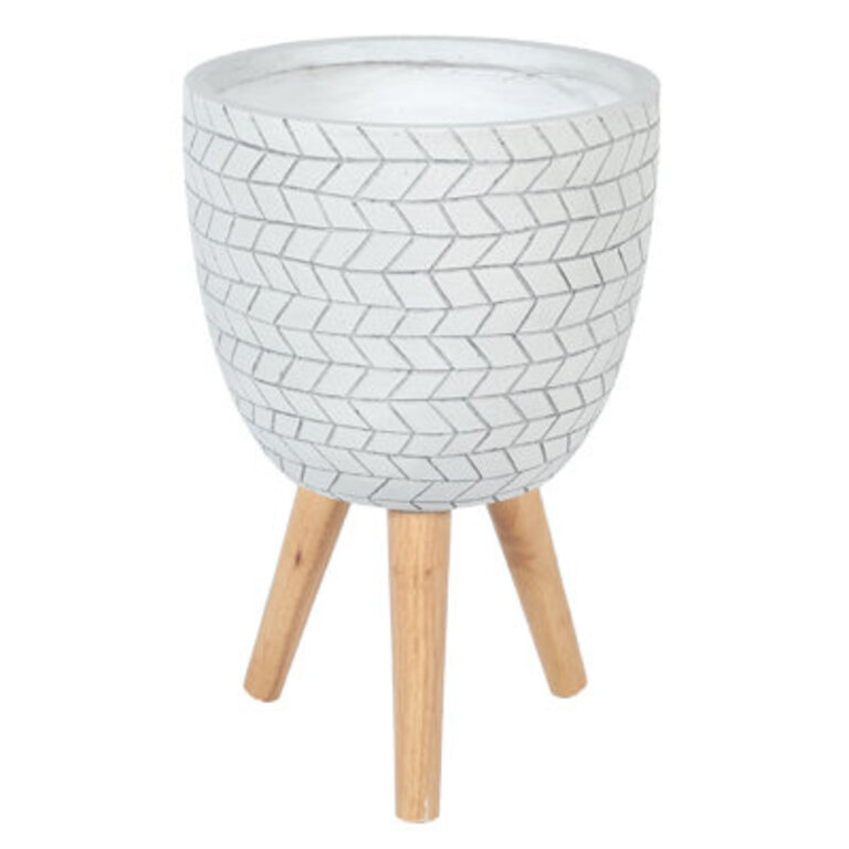 Cube Magnesium Oxide Pot Planter