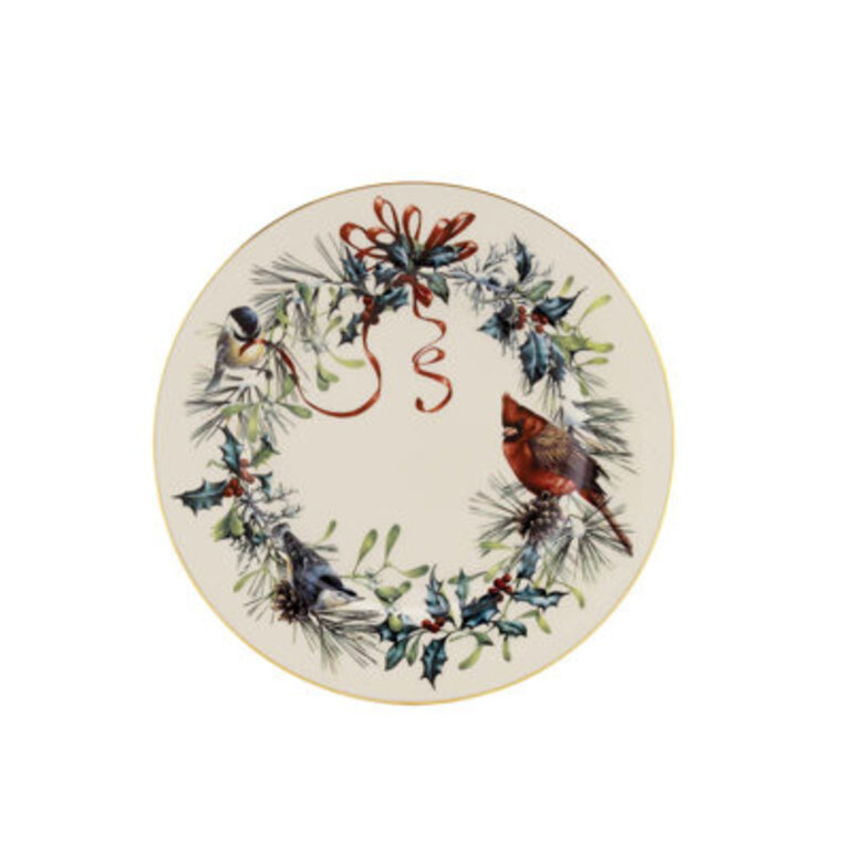 Winter Greetings 8" Salad Plate