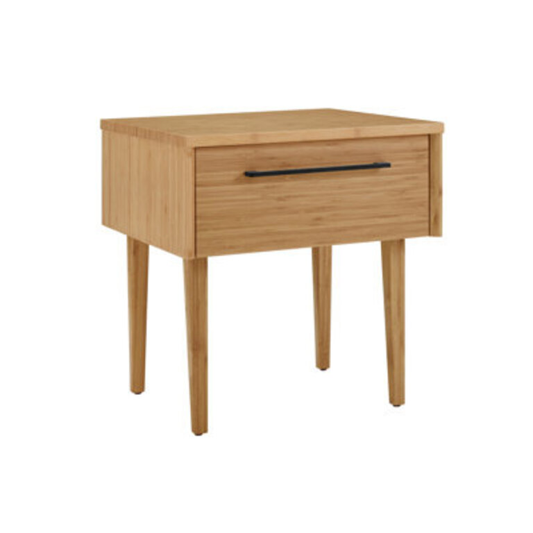 Sakhi 1 - Drawer Solid Wood Nightstand