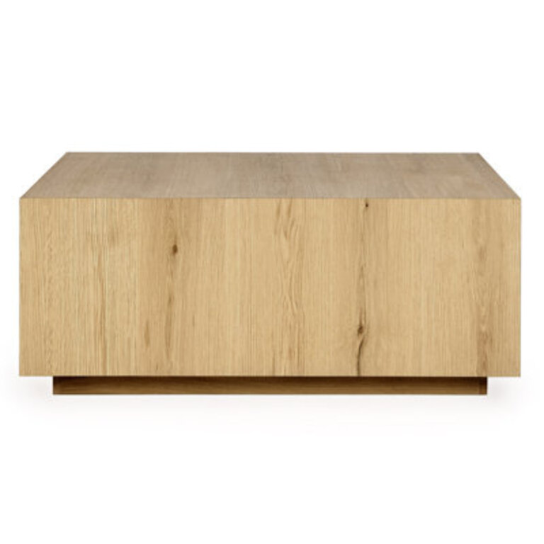 Taryn 42" Block Coffee Table Color: Natural