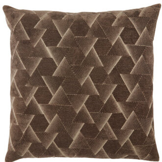 Gretchen Geometric Cotton Throw Pillow
