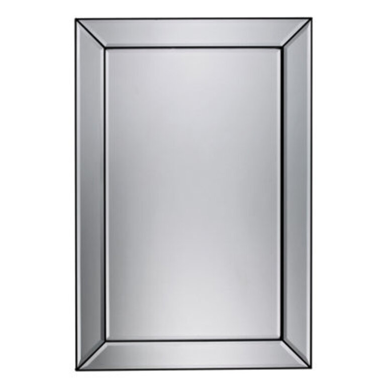 Alizee Glass Flat Wall Mirror