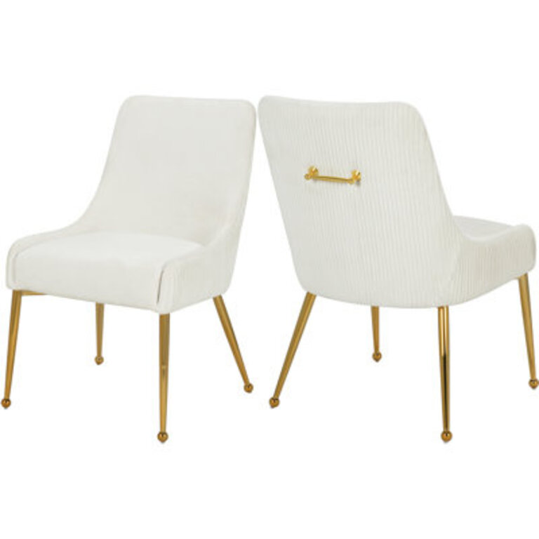 Joele 195 H Velvet Upholstered Side Chair