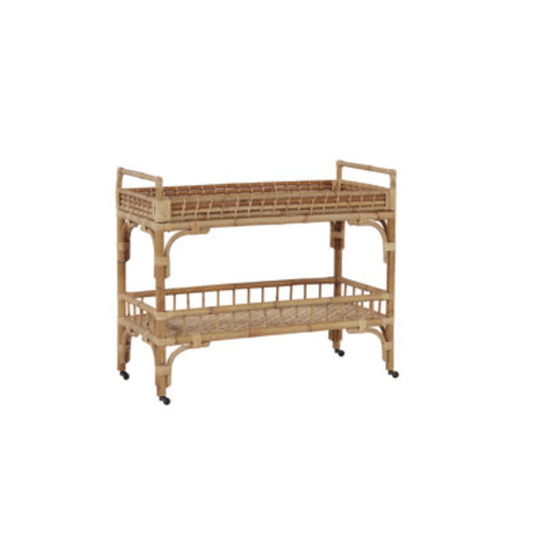 Rooney Rattan Bar Cart