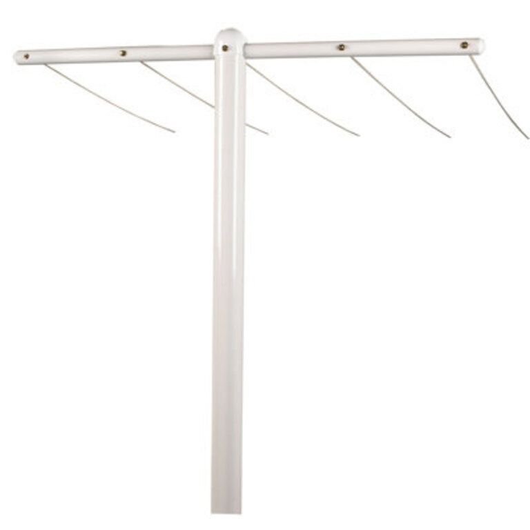 Metal Clothesline Pole