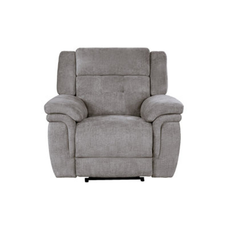 Maryellen 41 Upholstered Power Recliner with Adjustable Headrest with Pillow Top Arms