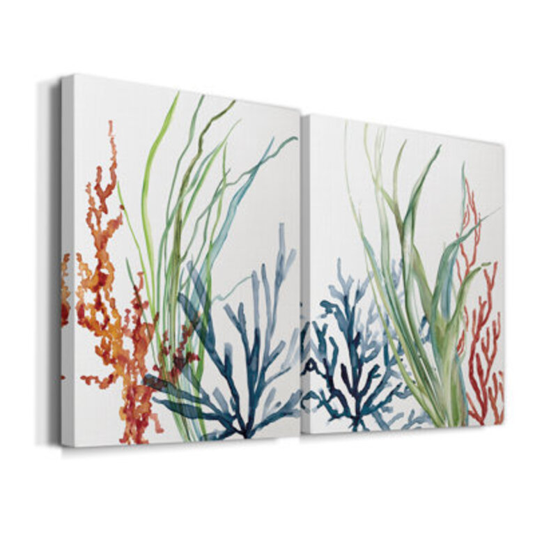 Ocean Garden I  2 - Pieces