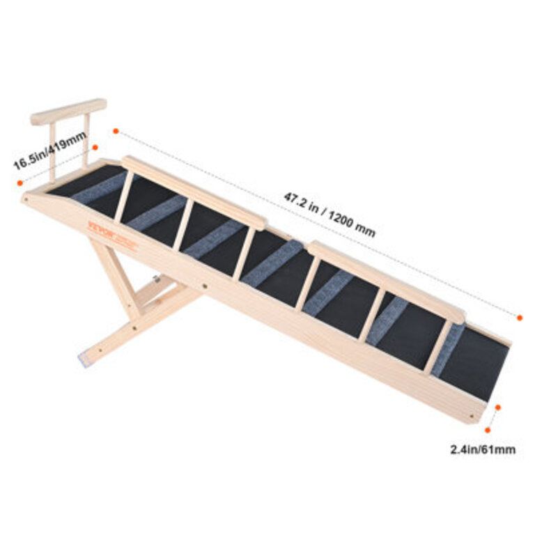 Tucker Murphy Pet Dog Ramp Folding Pet Ramp 472