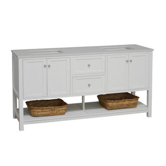 Binne 72 Double Bathroom Vanity with Top