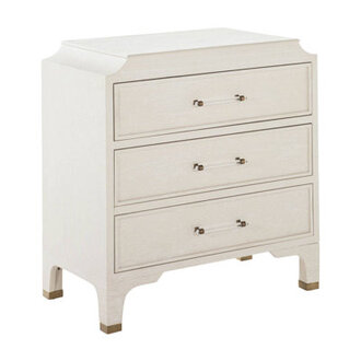 Alexandra Solid Wood 32 W 3 - Drawer Dresser