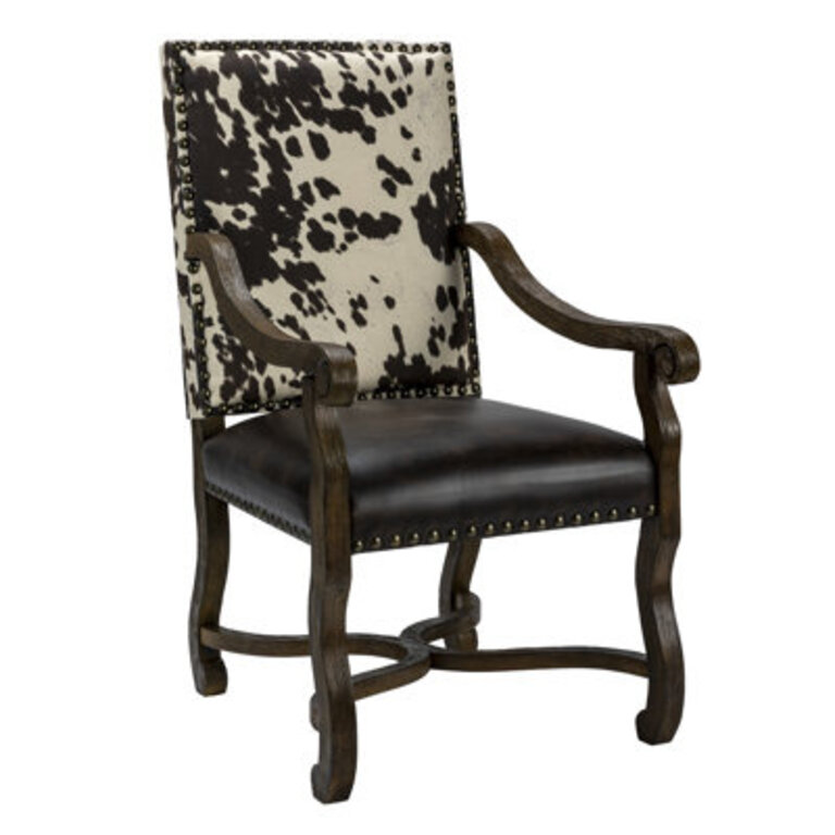 Carson Faux Leather Armchair